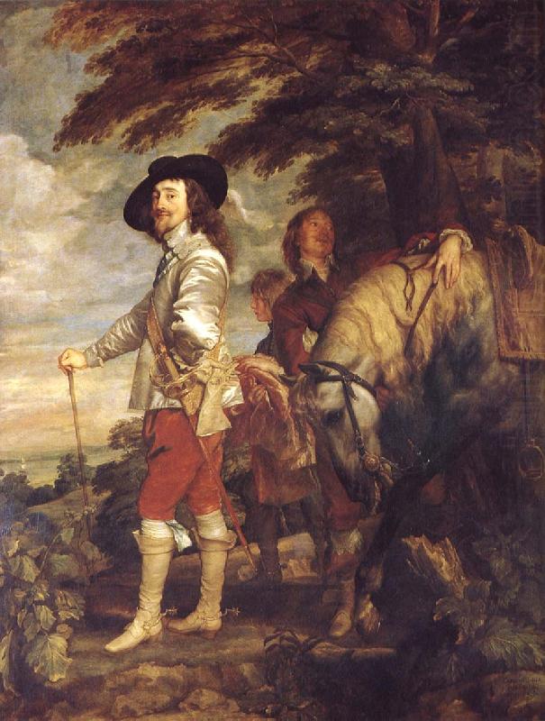 Karl in pa hunting, Anthony Van Dyck